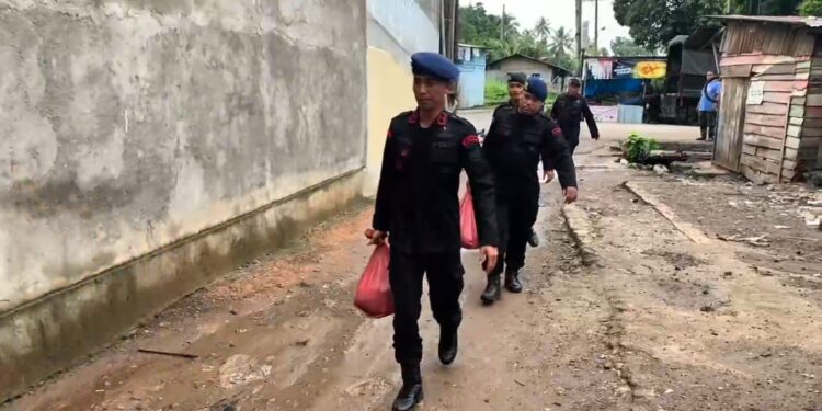 Selama Bulan Ramadan, Sat Brimob Poldasu Aktif Melaksanakan Kegiatan Sosial