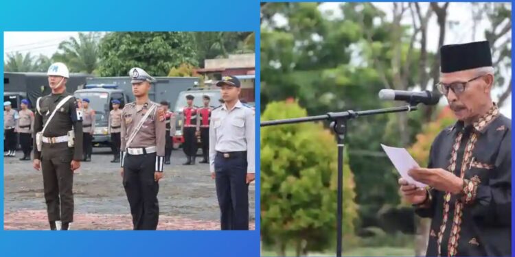Hamzah Sulaiman Pimpin Apel Operasi Ketupat Seulawah 2025 Di Polres Aceh Singkil
