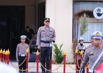 Polres Langsa Gelar Apel Pasukan Operasi Ketupat Seulawah 2025