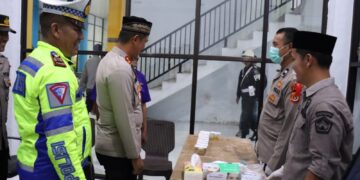 Jelang Lebaran Kapolres Bersama Forkopimda Audit Dan Inspeksi Keselamatan Kendaraan AKAP – AKDP