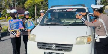 Satlantas Polres Bener Meriah Kenalkan Hotline 110, Kelancaran Dan Keamanan Pemudik