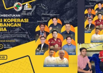 Deklarasi ASKOPI, Wadah Baru Untuk Koperasi Pertambangan Rakyat Indonesia
