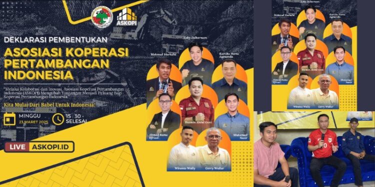 Deklarasi ASKOPI, Wadah Baru Untuk Koperasi Pertambangan Rakyat Indonesia