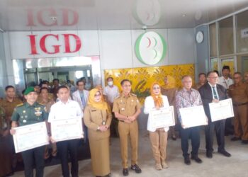 Launching Gratis Berobat, Layanan Kesehatan Dan Antar Jemput Pasien RSUD Bari