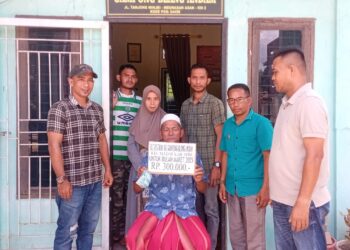 Pemerintah Gampong Blang Andam Kecamatan Madat Resmi menyalurkan BLT- DD Tahap 1