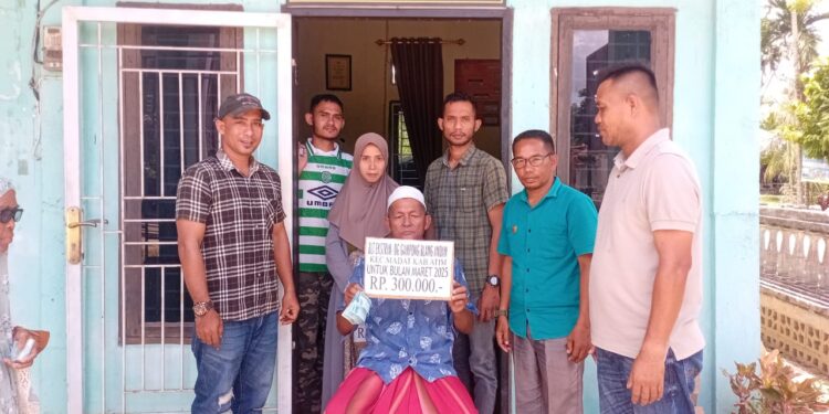 Pemerintah Gampong Blang Andam Kecamatan Madat Resmi menyalurkan BLT- DD Tahap 1