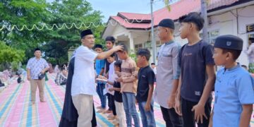 Berkah Ramadan, DLH Kota Langsa Santuni Puluhan Anak Yatim Saat Buka Puasa Bersama 