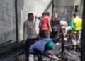 Kebakaran Hanguskan Enam Rumah Di Kampung Mupakat Jadi, Kerugian Ditaksir Rp 800 Juta