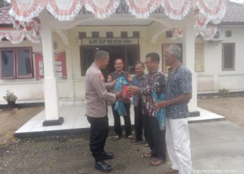 Polsek Penanggalan Berbagi Menjelang Lebaran Hari Raya Idul Fitri