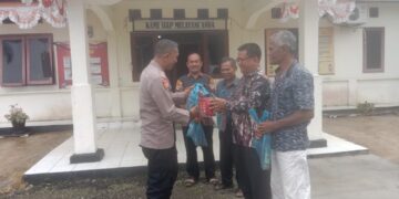 Polsek Penanggalan Berbagi Menjelang Lebaran Hari Raya Idul Fitri