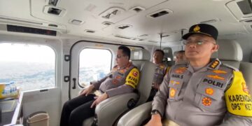 Kapolri Listyo Sigit Prabowo Pantau Jalur Mudik Via Udara