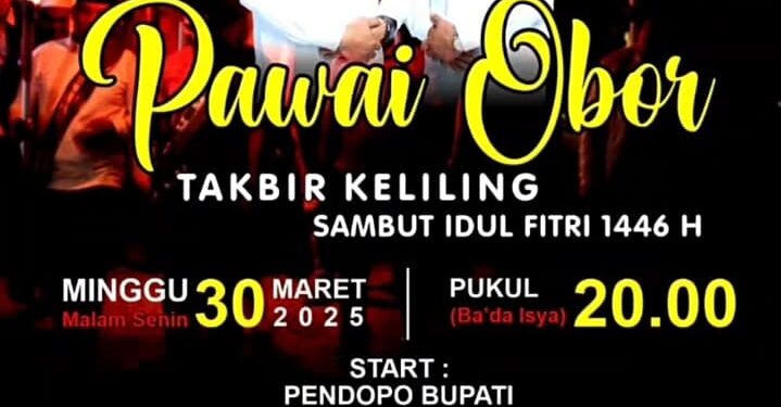 Memeriahkan Hari Raya Idul Fitri Melalui Pawai Obor Di Gayo Lues