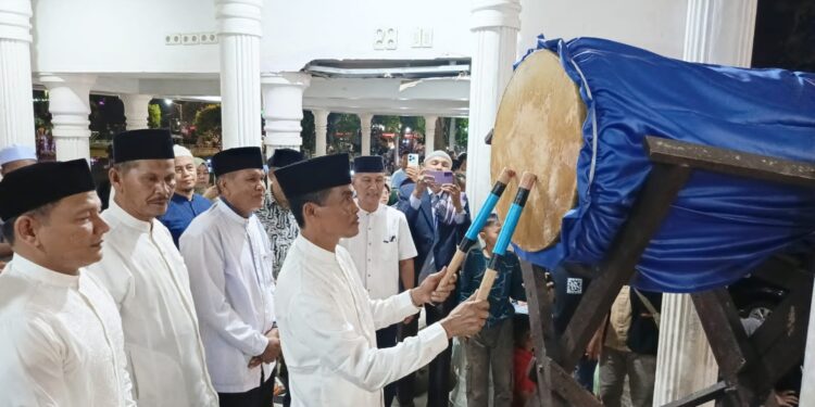 Sambut Idul Fitri 1446 Hijriah, Pj Walikota Langsa Lepas Rombongan Pawai Takbir