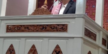 Walikota HRB Jadi Khatib Sholat Idul Fitri Di Masjid Agung Kota Subulussalam