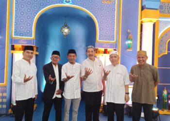 Sultan Samander Halal Bil Halal 1446 H Di Griya Agung Bersama Gubernur Sumatera Selatan