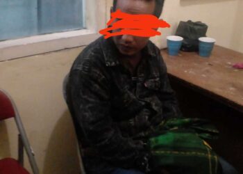 Pria Tanpa Identitas Ditangkap Saat Mencuri Di RSU Datu Beru, Rekannya Kabur Dengan Motor