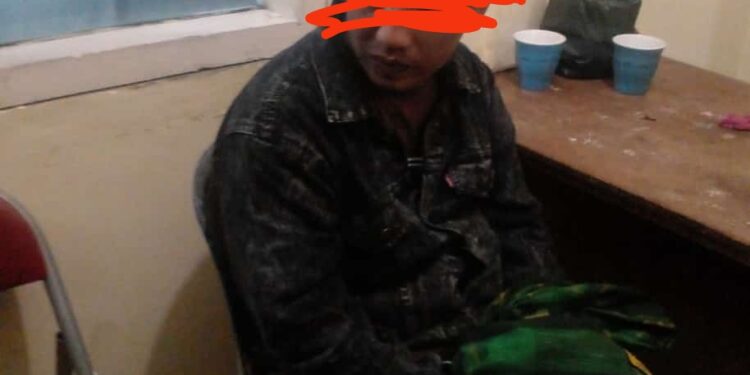 Pria Tanpa Identitas Ditangkap Saat Mencuri Di RSU Datu Beru, Rekannya Kabur Dengan Motor