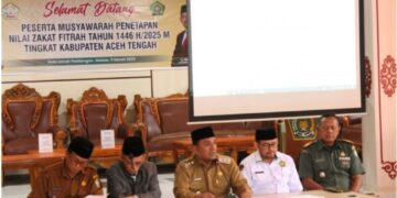 Hari Ini, Pemkab Aceh Tengah Tetapkan Besaran Zakat Fitrah 1446 H/2025 M