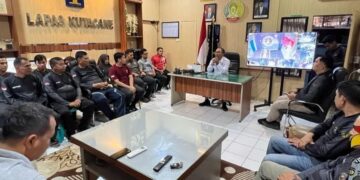 Pimpin Rapat Bersama Lapas Kutacane, Kakanwil Ditjenpas Aceh Pupuk Percaya Diri Pegawai