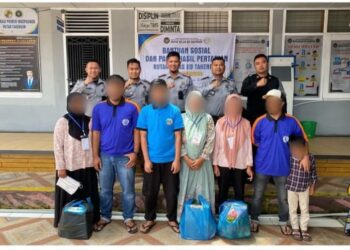 Bakti Sosial Kepada Keluarga WBP Rutan Kelas IIB Takengon Kurang Mampu