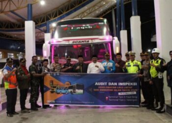 Jelang Idul Fitri, Bupati Dan Wabup Aceh Tengah Inspeksi Keselamatan Angkutan Di Terminal Paya Ilang