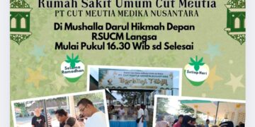 RSU Cut Meutia Langsa Bagi Takjil Bubur Kanji Selama Bulan Suci Ramadhan