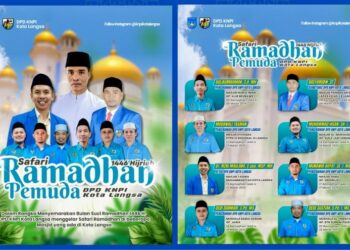 Punggawa KNPI Langsa Mulai Roadshow Safari Ramadan 