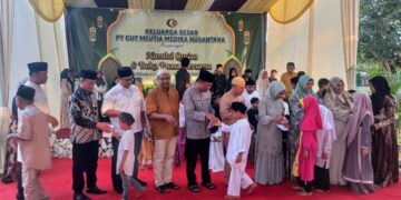 PT CMN Peringati Nuzulul Qur’an dan Buka Puasa Bersama Puluhan Anak Yatim