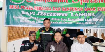 Erat Silaturahmi Gapai Berkah Bulan Ramadan, RAPI Langsa Gelar Bukber dan Santuni Anak Yatim yang Fakir Miskin