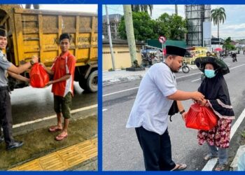 Peduli Masyarakat Membutuhkan, Bapas Pangkalpinang Bagi Sembako Hasil Kegiatan “BERSERI”