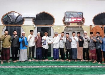 Tim Safari Ramadan DPD KNPI Langsa Sambangi Masjid Syuhada PTPN IV Regional VI 