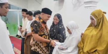 Keberkahan Ramadan, Gampong Lhok Banie Santuni Puluhan Anak Yatim