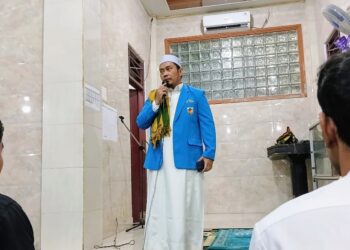 Warga BTN Sungai Pauh Sambut Safari Ramadan KNPI Langsa di Musala Al-Hidayah
