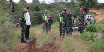 Dandim Raden Herman Sasmita Lanjutkan Kunker Ke Koramil Atu Lintang Dan Jagong Jeget
