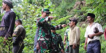 Dandim 0106/Aceh Tengah Raden Herman Sasmita Kunjungi Bakal Jadi Lokasi TMMD