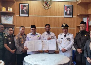 HBP Ke 61, Disaksikan Bupati Haili Yoga Rutan Takengon PKS Dengan Kemenag Aceh Tengah 