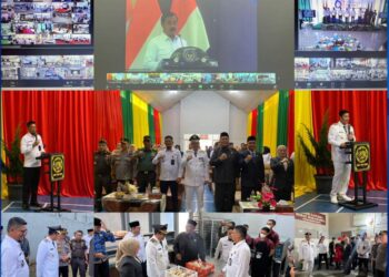 Tasyakuran HBP Ke-61, Rutan Takengon Bersama Forkompida Ikuti Secara Virtual 