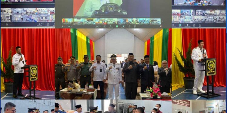 Tasyakuran HBP Ke-61, Rutan Takengon Bersama Forkompida Ikuti Secara Virtual 