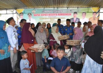 Ketua DPRK Aceh Tengah Fitriana Mugie Hadiri Musrenbang Desa Kekuyang