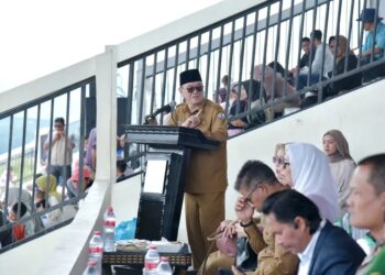 Bupati Tagore Abubakar Resmi Buka Event Pacu Kuda Dan Seni Budaya Trisatria Cup