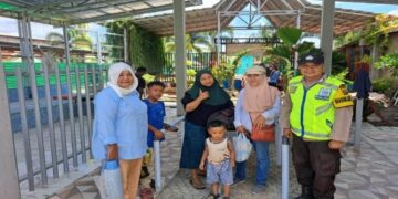 Hari Ke-3 Lebaran, Polsek Air Kumbang Tingkatkan Patroli Di Objek Wisata