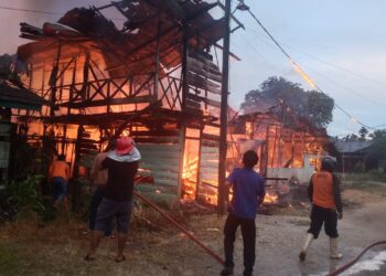 Membara, Sijago Merah Lalap Hangus 18 Rumah di Kota Langsa