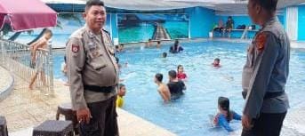 Libur Lebaran, Polsek Pangkalan Balai Standby Amankan Tempat Objek Wisata