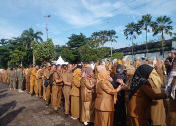 Apel Pagi Bersama Walikota- Wakil Walikota Palembang Dan Halal Bihalal