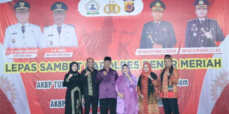 Hadiri Lepas Sambut Di Pendopo, AKBP Tuschad Ucapkan Terima Kasih Kepada Pemda Bener Meriah