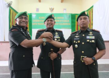 Dandim 0104 Aceh Timur Letkol Inf Tri Purwanto Jabat Kasrem 063/SGJ Kodam III/Siliwangi