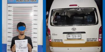 Sopir Hiace Hantam Truk Tronton Diduga Pakai Narkotika 