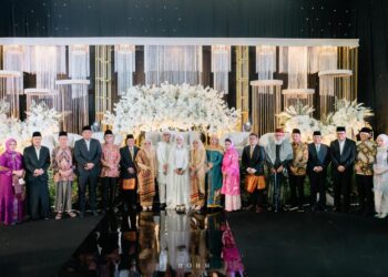 Menteri, Gubsu Dan Sejumlah Tokoh- Tokoh Hadir Resepsi Putri Ketua PW NU Sumut