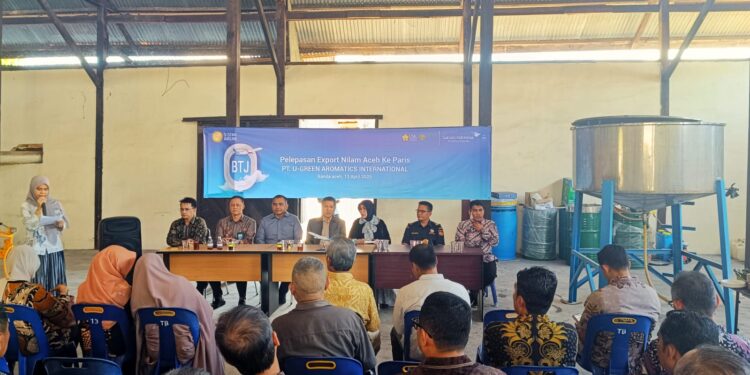 Bea Cukai Banda Aceh Dukung Ekspor Nilam ke Paris