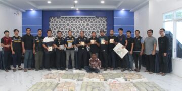 Tim Gabungan Bea Cukai Bersama Polisi Tindak 192 Bungkus Narkotika Jenis Methamphetamine 